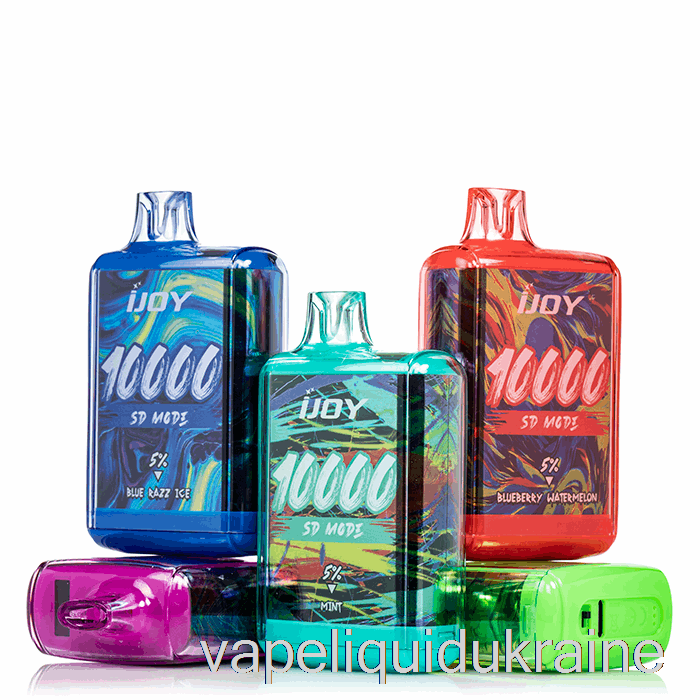 Vape Liquid Ukraine iJoy Bar SD10000 Disposable Summer Peach Ice